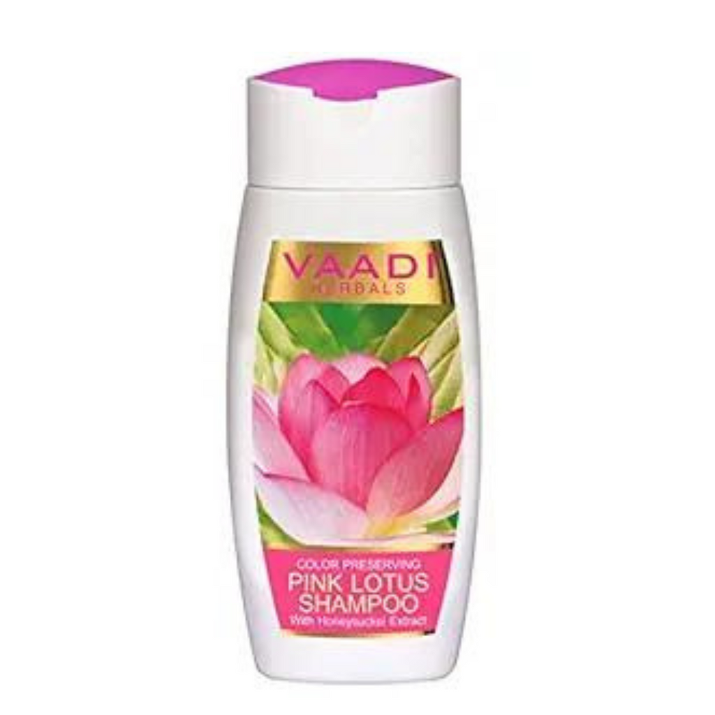 Vaadi Herbals Color Preserving Pink Lotus Shampoo - 110 ml