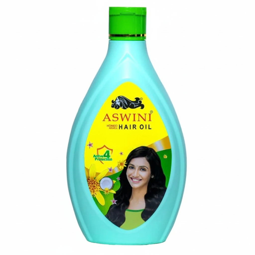 Aswini Homeo Hair Oil Hair Fall & Dandruff - 180 ml