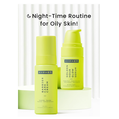 Hyphen Night-care Routine For Oily Skin Combo