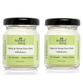 Ancient Living Organic Tulasi & Neem Face Pack - 20 gms Each (Pack of 2)