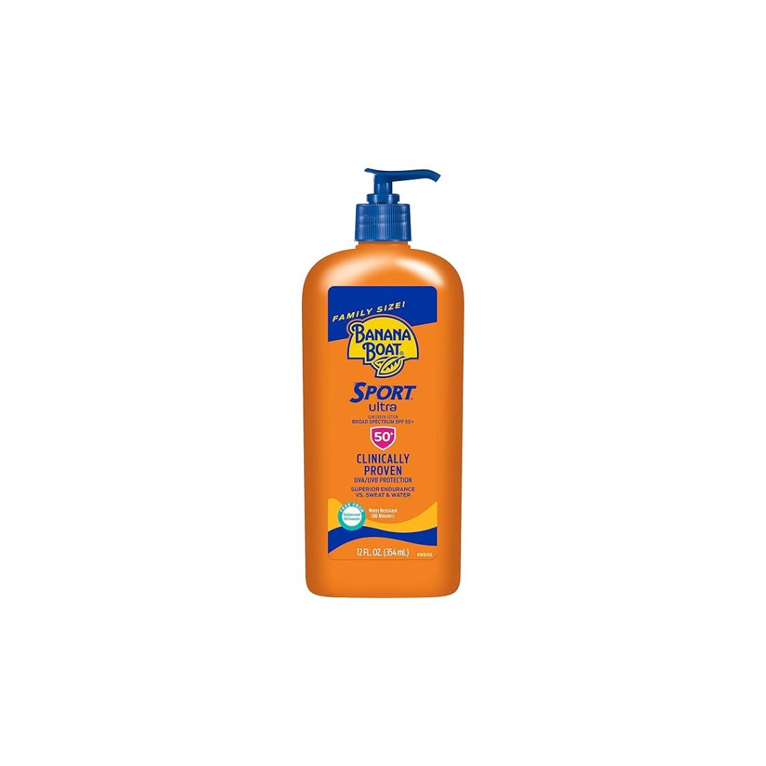 Banana Boat Sport Spf 50 Family Size Sunscreen Lotion - 354 ml