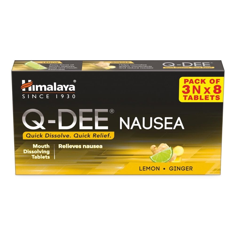 Himalaya Q-DEE Nausea Tablets
