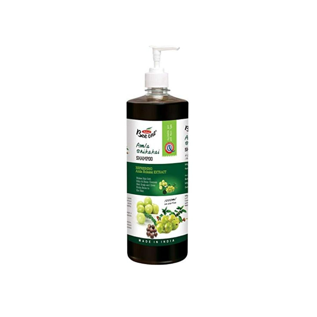 Bee One Amla Shikakai Shampoo - 1000 ml