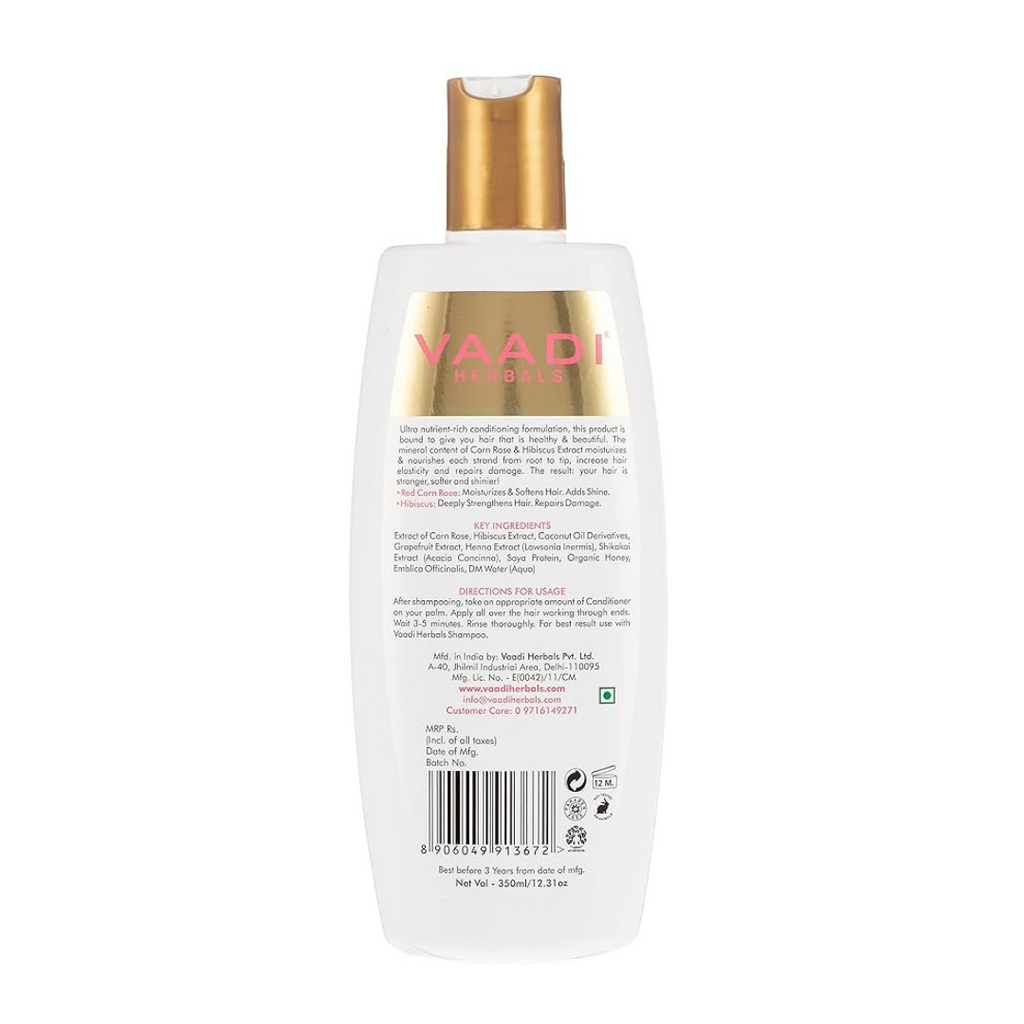 Vaadi Herbals Corn Rose Conditioner with Hibiscus Extract - 350 gms