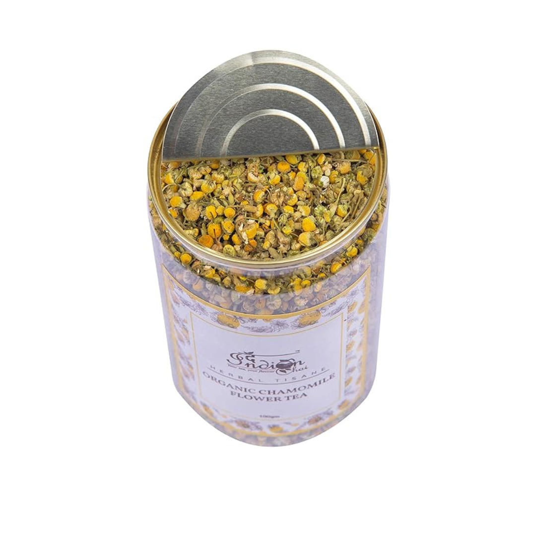 The Indian Chai - Organic Chamomile Tea - 100 gms (Pack of 2)