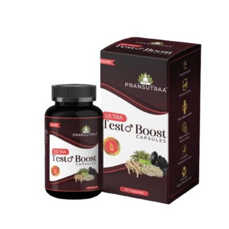 Pransutraa Ultra Testoboost Capsules 500mg - 30 caps
