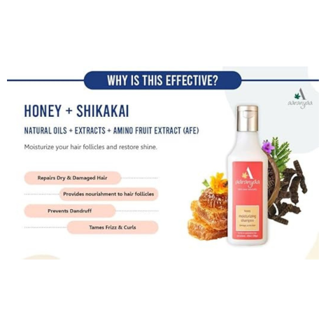 Aaranyaa Honey Moisturizing Shampoo - 250 ml