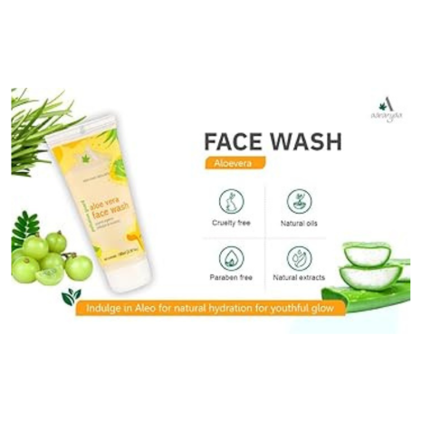 Aaranyaa Face Wash Aloe vera With Rosemary and Amla - 100 gms