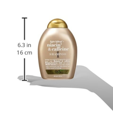 Ogx Shampoo Niacin 3 & Caffeine 13oz - 385 ml