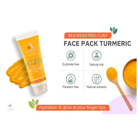 Aaranyaa Clay Face Pack Turmeric - 100 gms