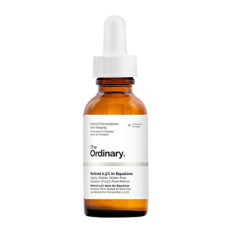 The Ordinary Solution of 0.5% Pure Retinol In Squalane - 30 ml