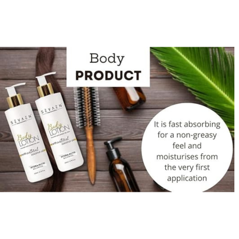 Sevaen Moisture Nourishing Body Lotion - 200 ml Each (Pack of 2)