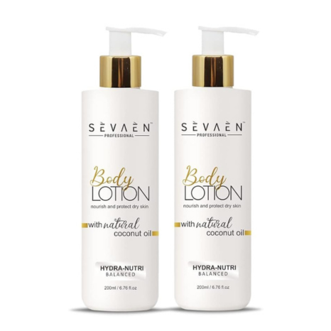 Sevaen Moisture Nourishing Body Lotion - 200 ml Each (Pack of 2)