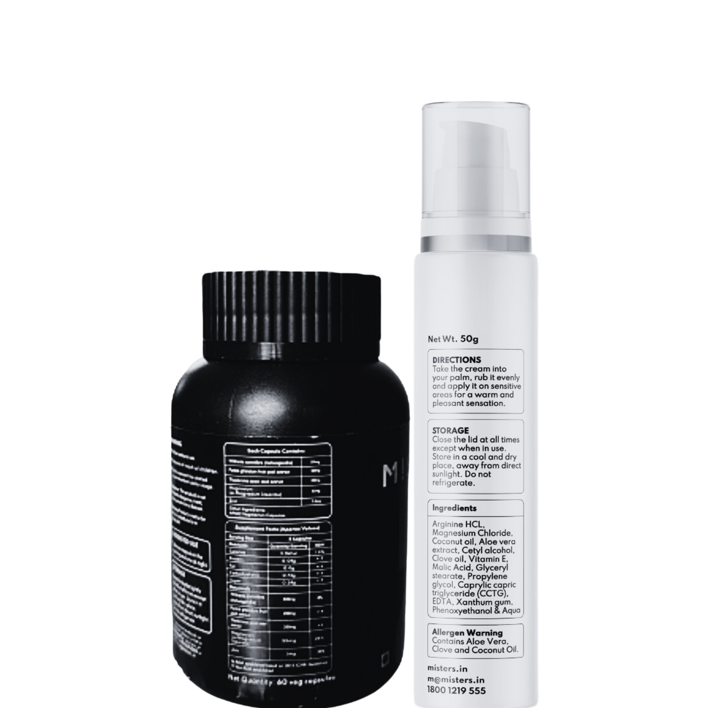 Misters Daily Josh & Enhance Intimate Moisturizer Cream Combo