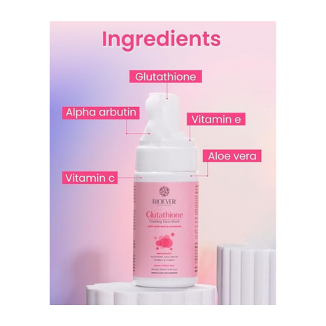 Bioever Brightening Glutathione Face Wash - 100 ml