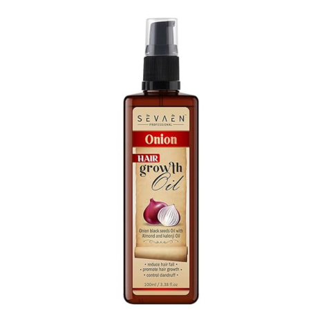 Sevaen Onion Hair oil Herbal Onion Black Seeds Oil - 100 ml