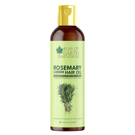 Bliss of Earth Rosemary Oil For Hair Growth - 200 ml