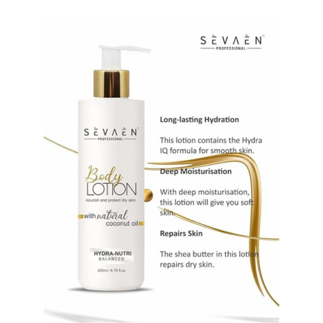 Sevaen Moisture Nourishing Body Lotion For Men & Women - 200 ml