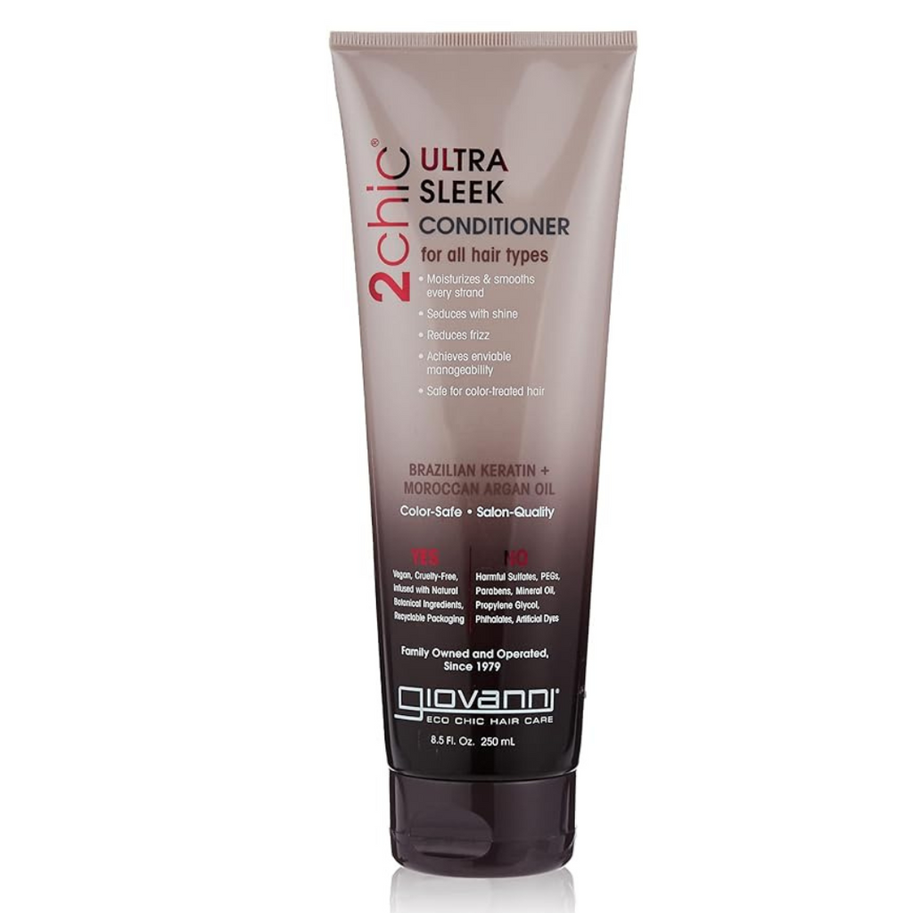 Giovanni Organic 2Chic Brazilian Keratin & Argan Oil Conditioner - 250 ml