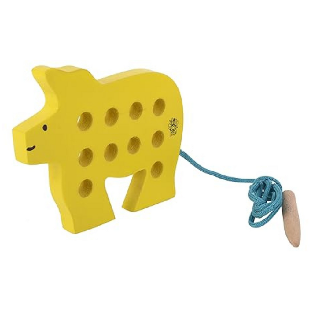 Skillofun Sewing Toy Pig, Multi Color
