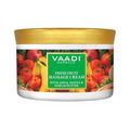 Vaadi Herbals Fresh Fruit Massage Cream Apple Papaya and Kukum Butter - 500 gms
