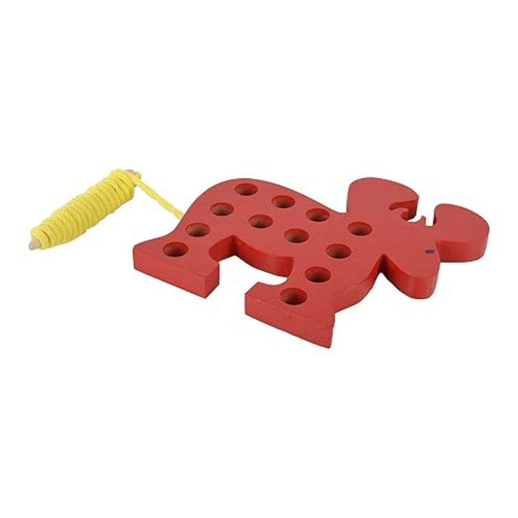 Skillofun Wooden Sewing Toy Reindeer Multi Color