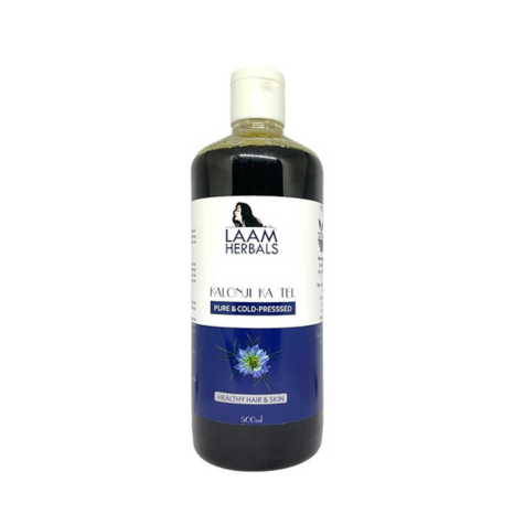 Laam Herbals Organic Kalonji Ka Tel Cold Pressed Oil - 500 ml