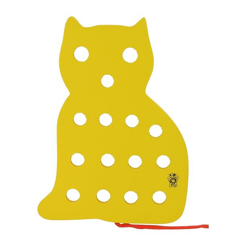 Skillofun Wooden Sewing Toys Cat