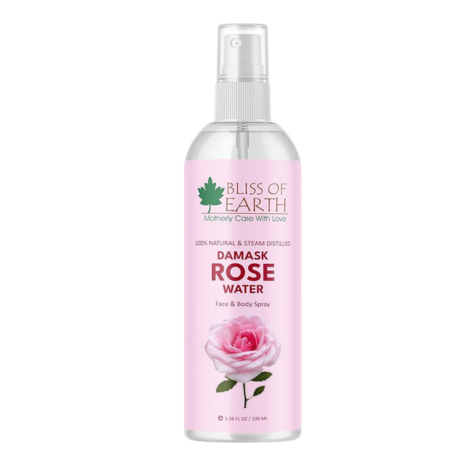Bliss of Earth Damask Rose Water - 100 ml