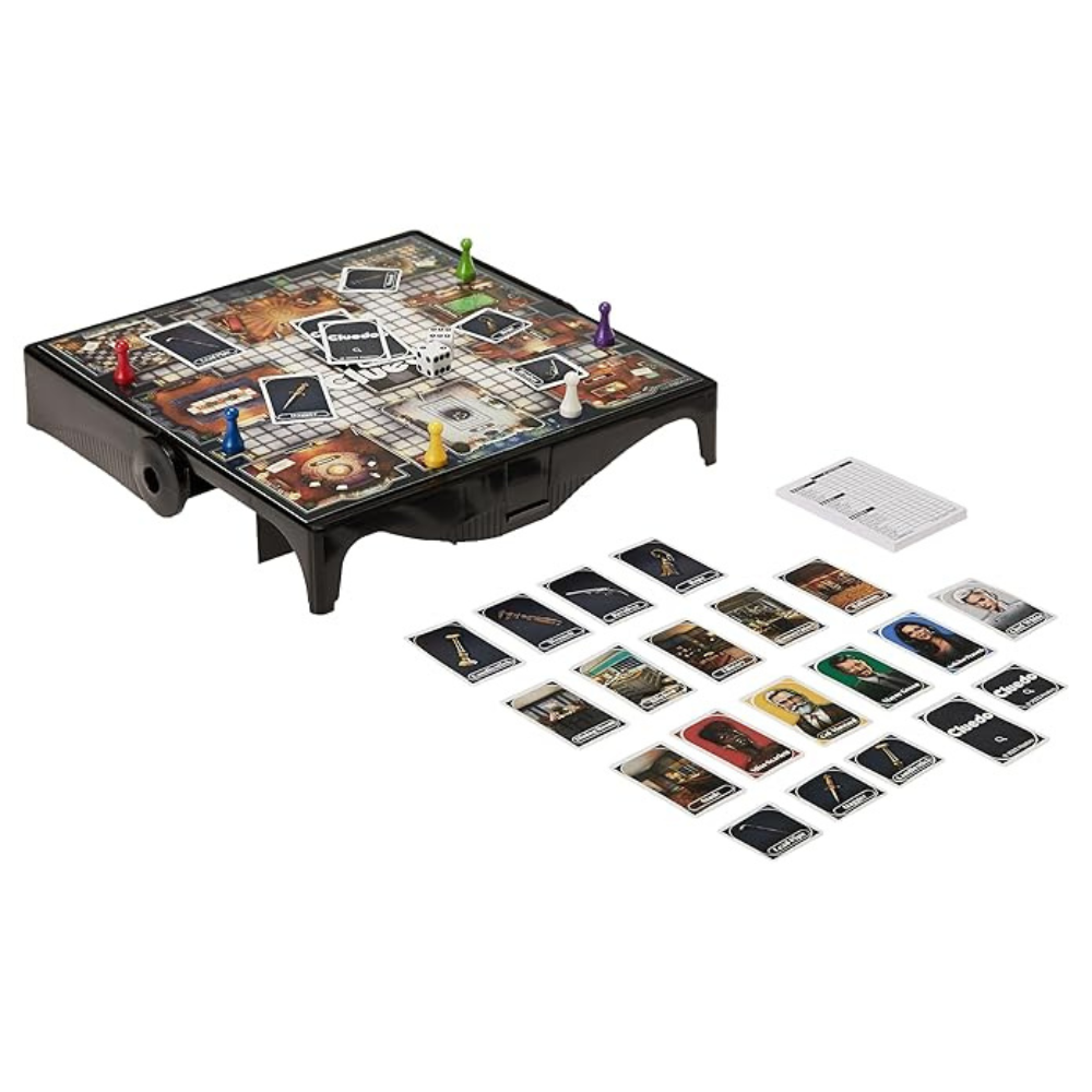 Hasbro Clue Grab and Go Game for Ages 8 and Up