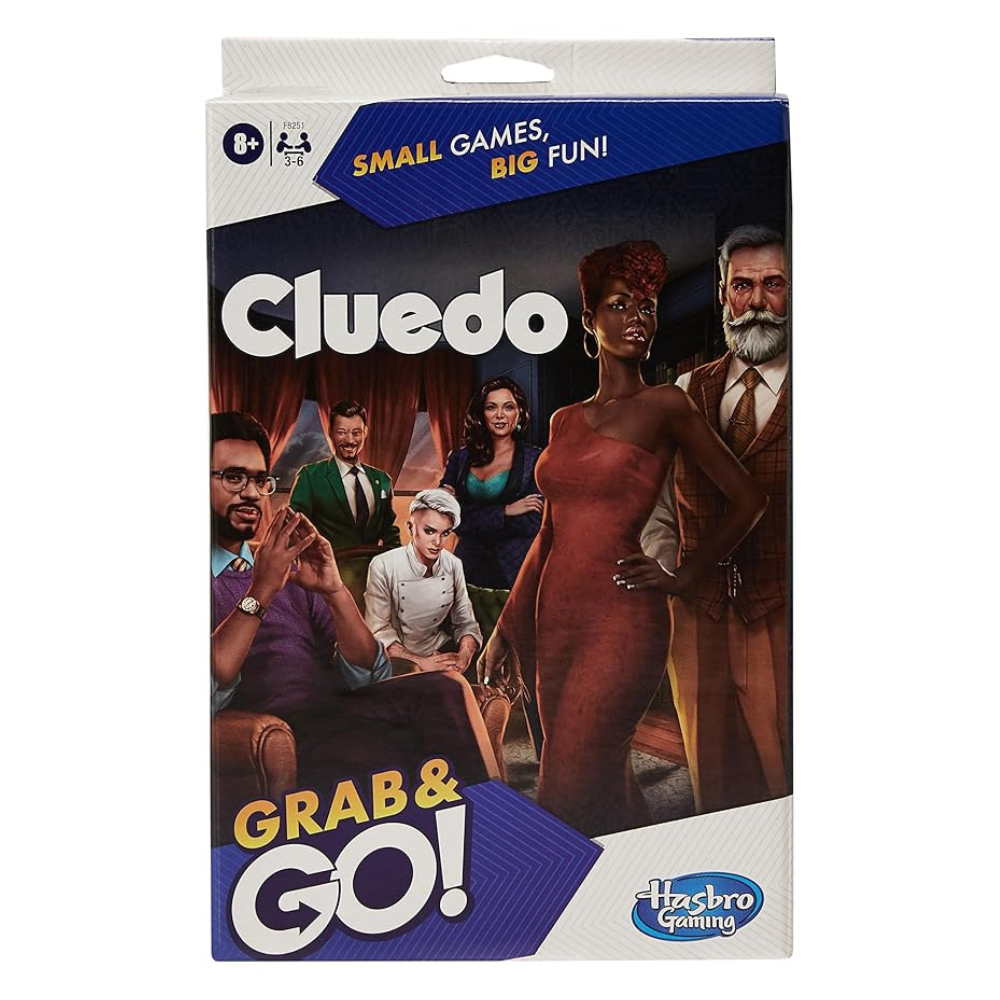 Hasbro Clue Grab and Go Game for Ages 8 and Up