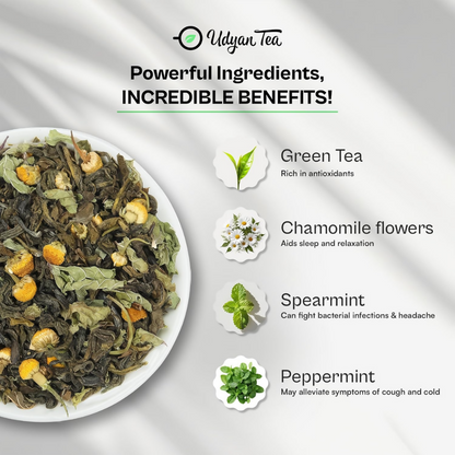 Udyan Tea Chamomile Delight Green Tea