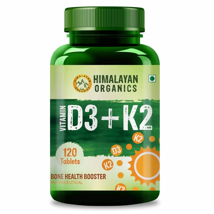 Himalayan Organics Vitamin D3 + K2 Tablets
