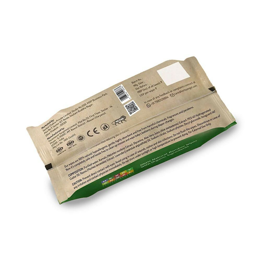 Herby Angel Ultra Gentle Bamboo Wipes