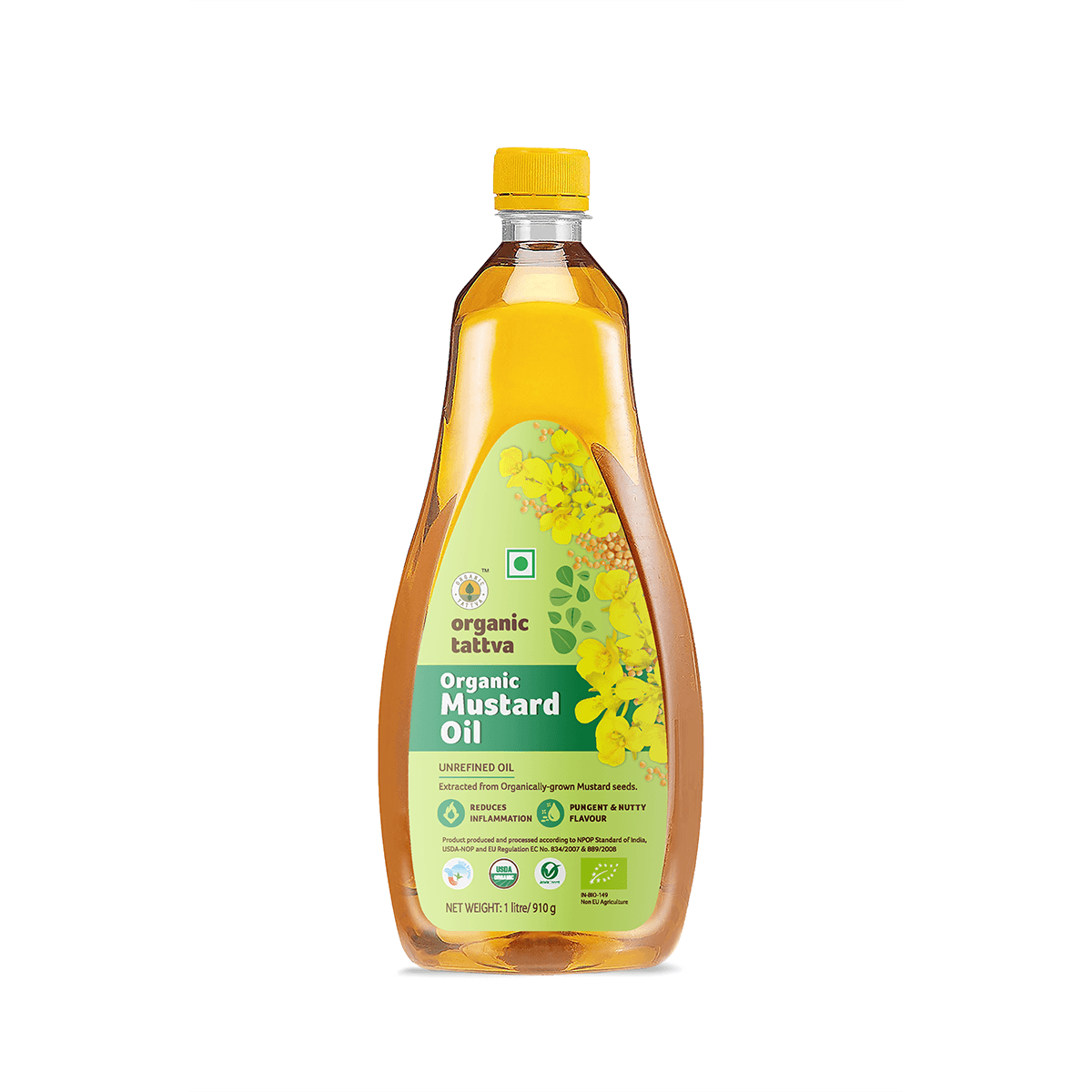 Organic Tattva Mustard Oil - 1 Liter