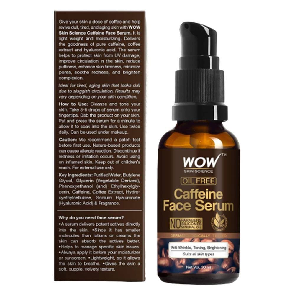 Wow Skin Science Caffeine Face Serum - 30 ml