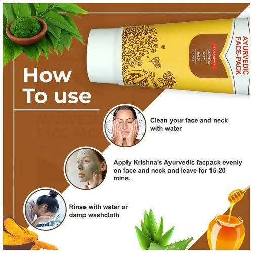 Krishna's Herbal & Ayurveda Face Pack - 100 gms