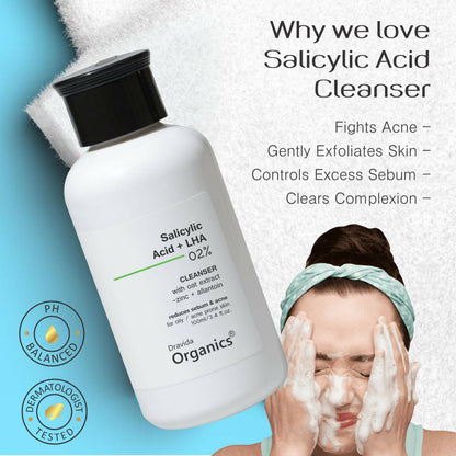Dravida Organics 2% Salicylic Acid Face wash
