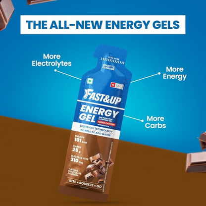 Fast&Up Energy Gel-Chocolate Bourborn Flavour