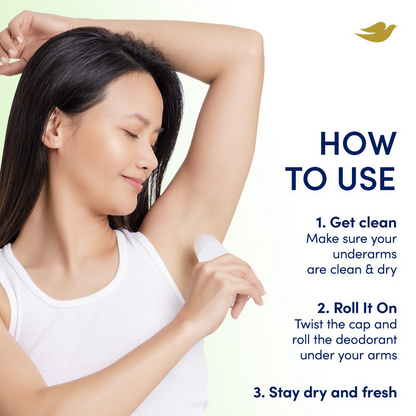 Dove Roll-On Deodorant Cucumber & Green Moisturising Cream