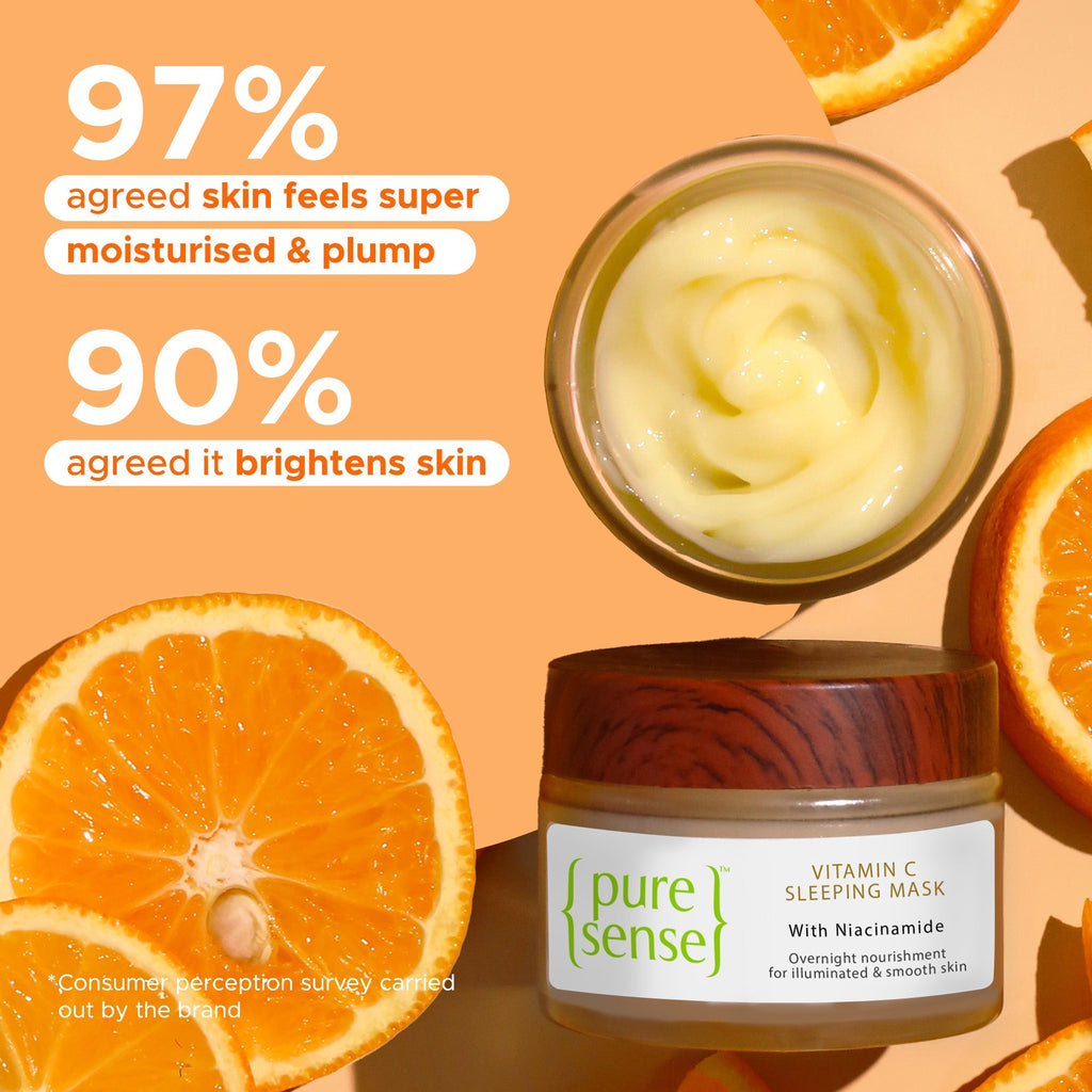 Puresense Vitamin C Sleeping Mask - 50 gms