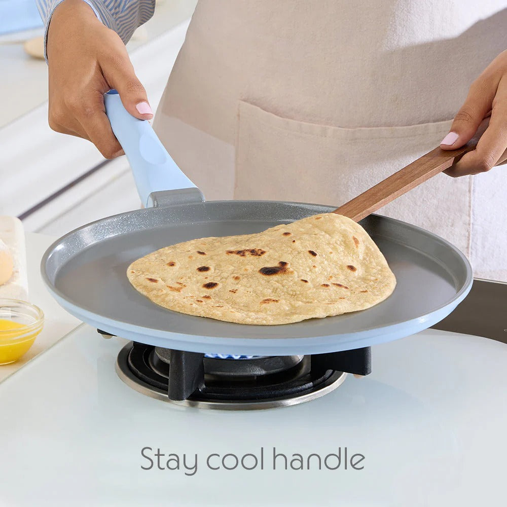 Borosil Vajra Ceramic Flat Tawa