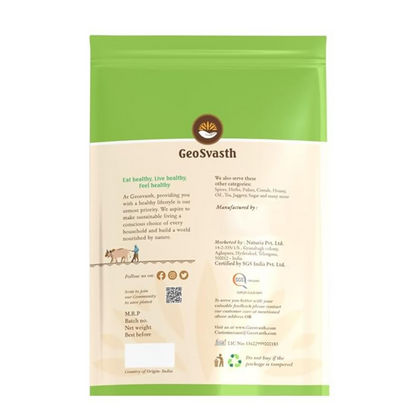 GeoSvasth Organic Roasted Chana Dal