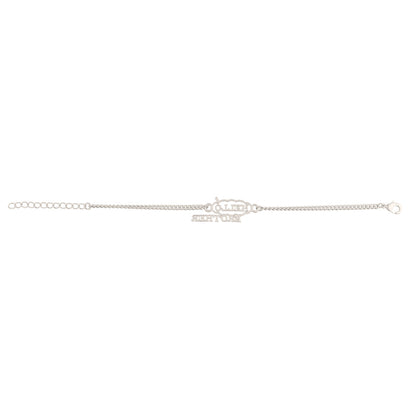 trueBrowns X Voylla Stylish Hello Brother Silver Tone Bracelet Rakhi
