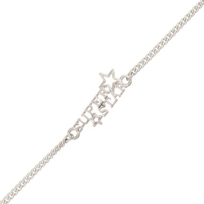 trueBrowns X Voylla Stylish Silver Plated Super Star Bracelet Rakhi