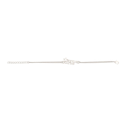 trueBrowns X Voylla Stylish Silver Plated Super Star Bracelet Rakhi