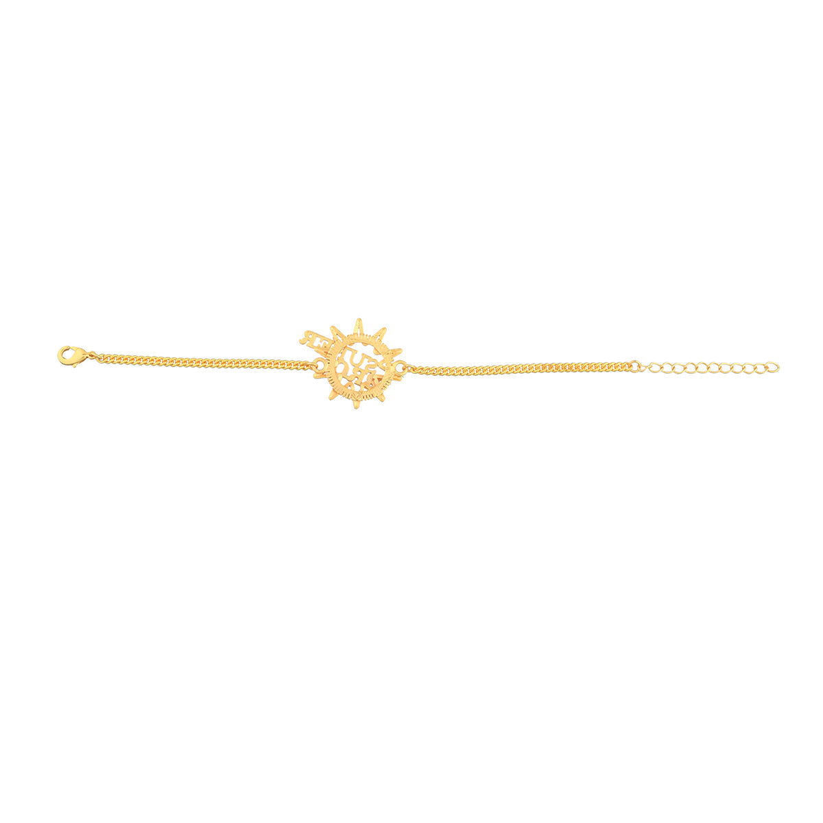trueBrowns X Voylla Super Bro Fabulous Gold Tone Rakhi