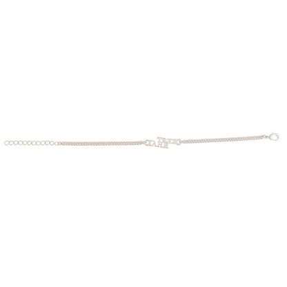 trueBrowns Silver Tone Best Bhai Bracelet Style Rakhi