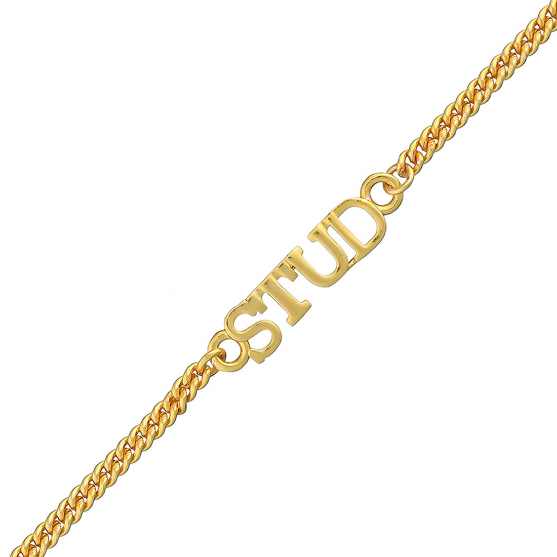 trueBrowns Stylish Gold Tone STUD Rakhi