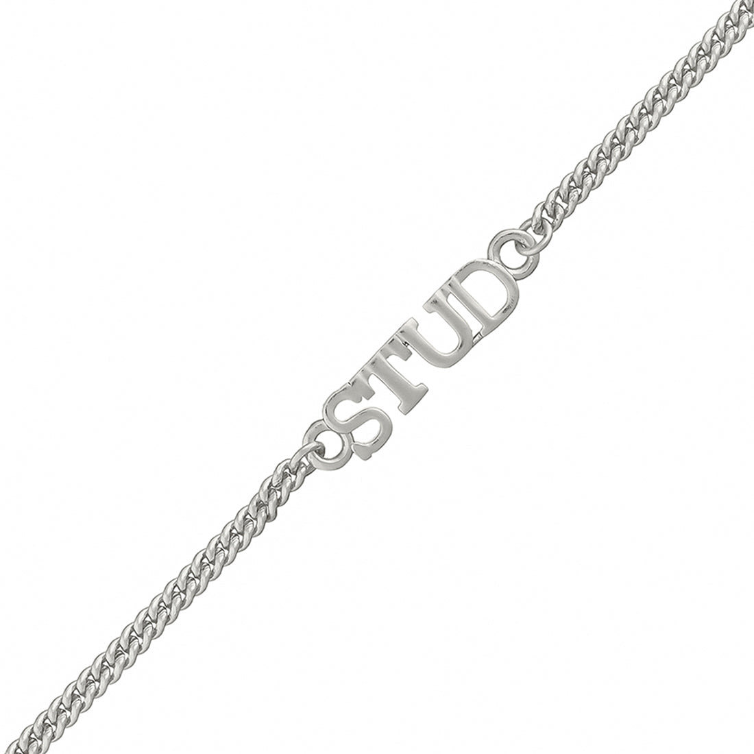 trueBrowns Stylish Silver Plated Bracelet Style STUD rakhi